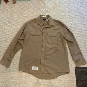Bulwark FR EXCEL FR Men Work Shirt, size Xl -Ln